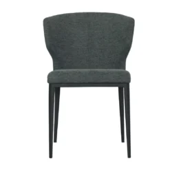 Thurston Fabric Dining Chair With Black Metal Base -Chair Funiture Shop 16