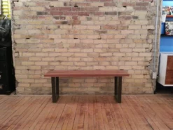 Heritage Maple Live Edge Benches - 15" X 50" -Chair Funiture Shop 20140403 095605 HDR 6383d936 e800 4511 8b18 8ad9183b5205