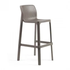Nardi Net Outdoor Stool - Indoor / Outdoor Stool -Chair Funiture Shop BitBarStool Tortora