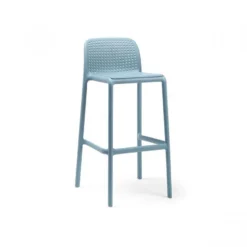 Nardi Lido Outdoor Stool - Indoor / Outdoor Stool -Chair Funiture Shop BoraStool Celeste