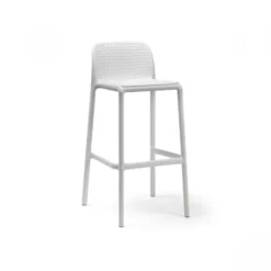 Nardi Lido Outdoor Stool - Indoor / Outdoor Stool -Chair Funiture Shop BoraStool White