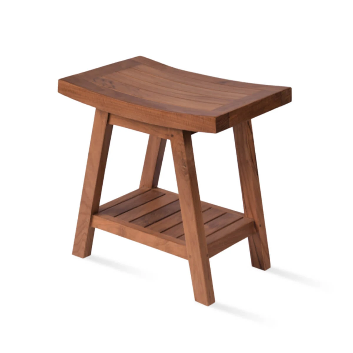 Borneo Teak Shower Bench - Indoor / Outdoor Bench 6 Borneo Teak Shower Bench - Indoor / Outdoor Bench - Image 4