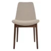Eiffel Wood Dining Chair -Chair Funiture Shop Eiffel BeigeBoucleFabric AmericanWalnut