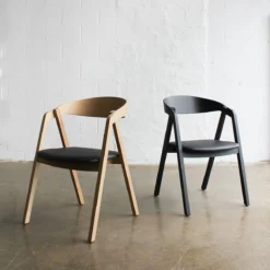 Guru Dining Chair - Upholstered Seat -Chair Funiture Shop Guru