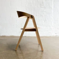 Guru Dining Chair - Wood Seat -Chair Funiture Shop Guru Natural WoodSeat B