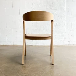 Guru Dining Chair - Wood Seat -Chair Funiture Shop Guru Natural WoodSeat C