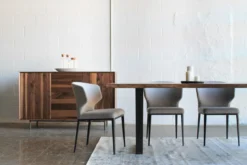 Thurston Fabric Dining Chair With Natural Wood Imprint Metal Base -Chair Funiture Shop IMG 4995 a8cfa07a ff1d 4fd0 8586 0305da73e0dd