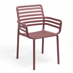Nardi Doga Outdoor Arm Chair -Chair Funiture Shop Nardi dogaARMCHAIR marsala HR scaled 1