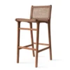 Paramus Teak Bar Stool - Indoor / Outdoor Stool 1 Paramus Teak Bar Stool - Indoor / Outdoor Stool -Chair Funiture Shop ParamusBarstool A