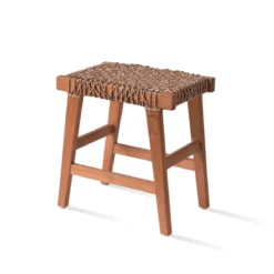 Picollo Teak Stool - Indoor / Outdoor Stool -Chair Funiture Shop PicolloStool C