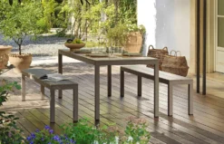 Nardi Rio Bench Aluminum - Outdoor Bench -Chair Funiture Shop RioBench D