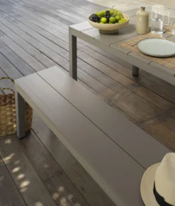 Nardi Rio Bench Aluminum - Outdoor Bench -Chair Funiture Shop RioBench E