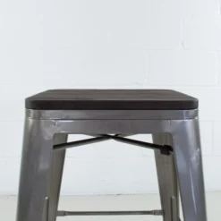 Rochelle Grande Stool With Wood Seat -Chair Funiture Shop Screenshot 329