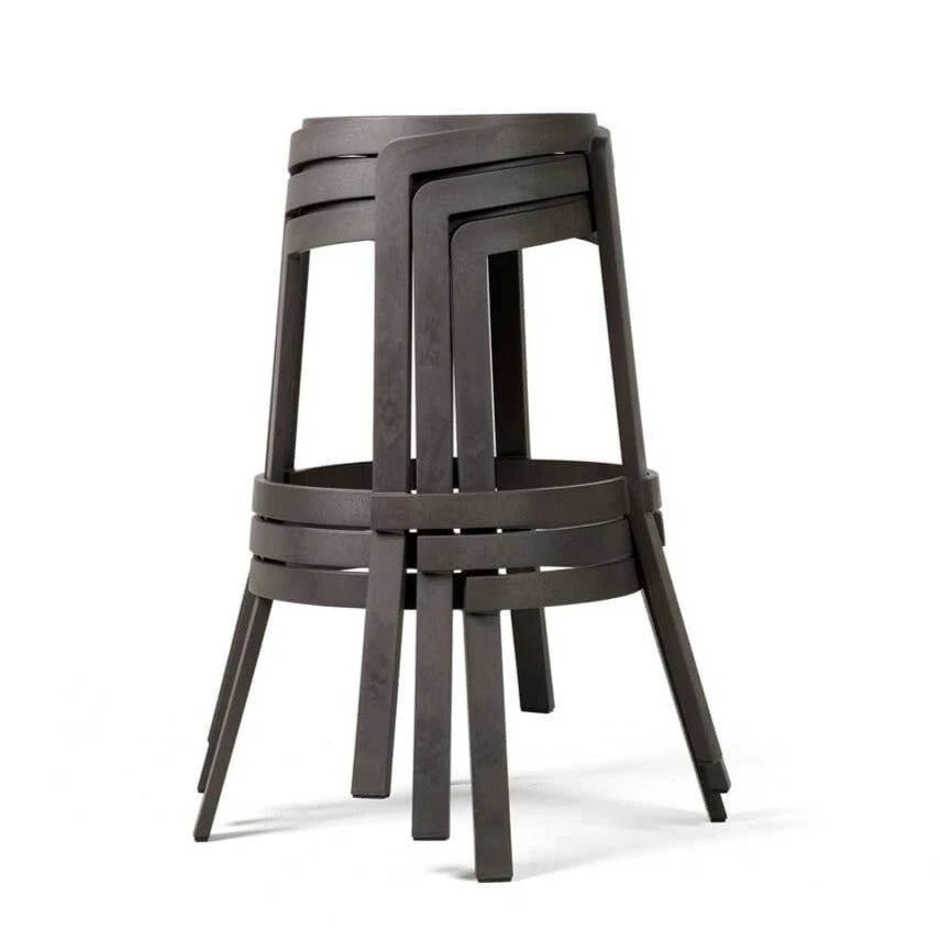 Nardi Stack Maxi Outdoor Bar Stool 6 Nardi Stack Maxi Outdoor Bar Stool - Image 4