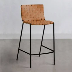 Titus Stool -Chair Funiture Shop TitusStool Cognac