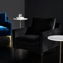 Anders Occasional Chair -Chair Funiture Shop anders occassional chair black black lifestyle