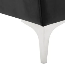 Anders Occasional Chair -Chair Funiture Shop anders occassional chair black stainless steel close up leg