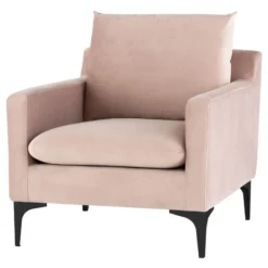 Anders Occasional Chair -Chair Funiture Shop anders occassional chair blush black