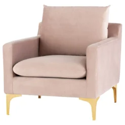 Anders Occasional Chair -Chair Funiture Shop anders occassional chair blush gold