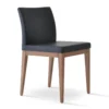 Aria Wood Dining Chair -Chair Funiture Shop aria wood dining table black american walnut