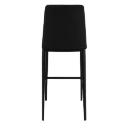 Avenue Stool -Chair Funiture Shop avenue stool black leatherette back