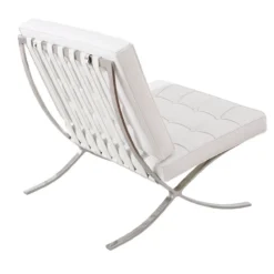 Barcelona Lounge Chair -Chair Funiture Shop barcelona lounge white back