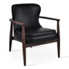 Bonaldo Lounge Chair -Chair Funiture Shop bonaldo lounge chair black angled