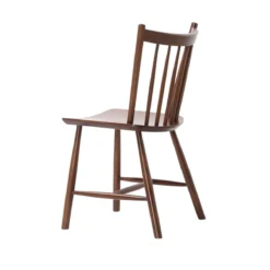 Carlos Dining Chair -Chair Funiture Shop carlos dining chair walnut back angled