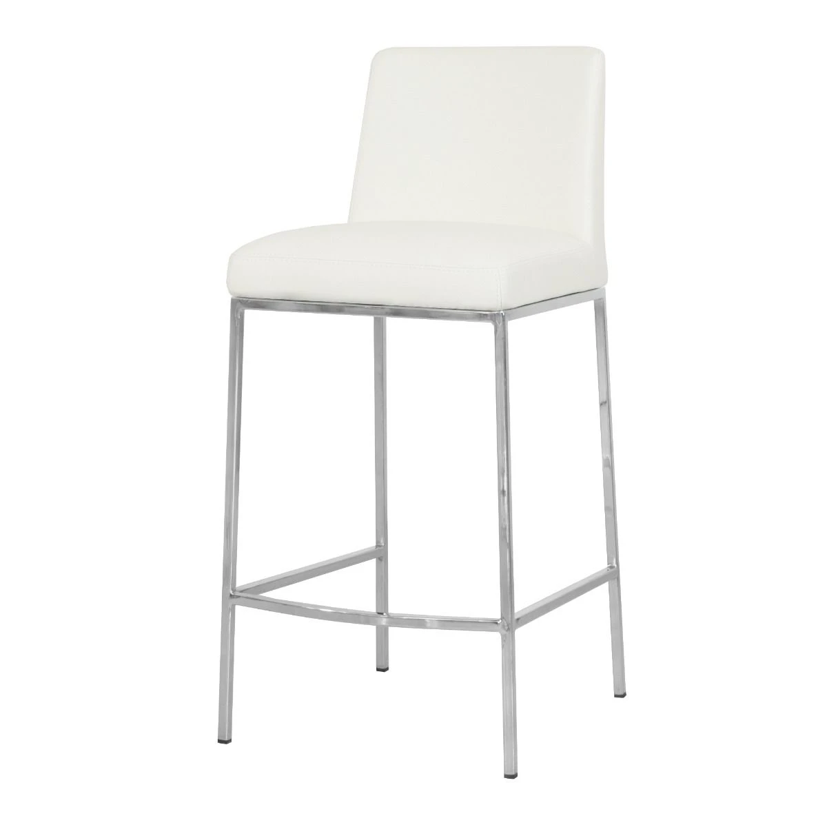 Celine Counter Stool With Chrome Base 3 Celine Counter Stool With Chrome Base