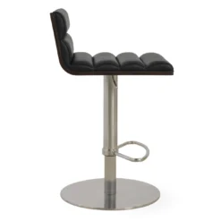 Corona Comfort Piston Stool 13 Corona Comfort Piston Stool -Chair Funiture Shop corona comfort piston stool black stainless steel side