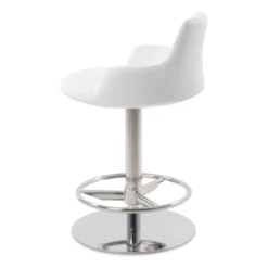 Dervish Piston Stool 15 Dervish Piston Stool -Chair Funiture Shop dervish piston white stainless steel polished side