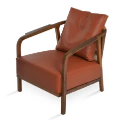 Drops Lounge Chair -Chair Funiture Shop drops lounge chair cinnamon angled 2