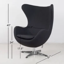 Egg Occasional Chair -Chair Funiture Shop egg lounge chair dimensions