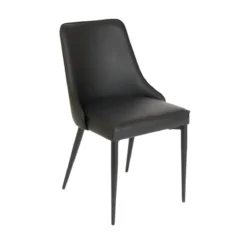 Empire Dining Chair -Chair Funiture Shop empire dining chair black angled