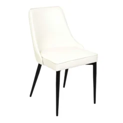 Empire Dining Chair -Chair Funiture Shop empire dining chair white angled