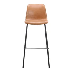 Erwin Counter Stool -Chair Funiture Shop erwin counter stool tan front