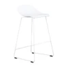 Escape Sled Counter Stool 2 Escape Sled Counter Stool -Chair Funiture Shop escape stool angled white