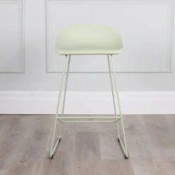 Escape Sled Counter Stool -Chair Funiture Shop escape stool green