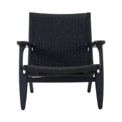 Fritz Lounge Chair -Chair Funiture Shop fritz lounge chair black front