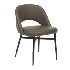 Henrik Dining Chair -Chair Funiture Shop henrick dining chair grey matte angled