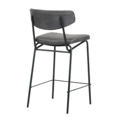 Ingrid Counter Stool -Chair Funiture Shop ingrid counter stool grey back