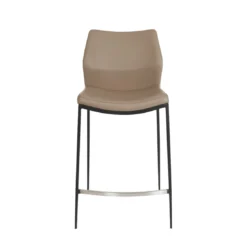 Kika Counter Stool 11 Kika Counter Stool -Chair Funiture Shop kika counter stool front taupe