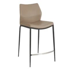 Kika Counter Stool 10 Kika Counter Stool -Chair Funiture Shop kika counter stool taupe angled