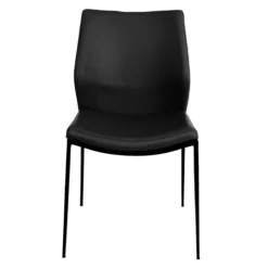 Kika Dining Chair -Chair Funiture Shop kika dining chair black leatherette