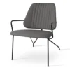 Langham Lounge Chair -Chair Funiture Shop langham lounge chair grey angled