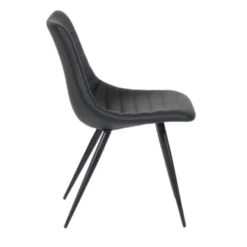 Louis Dining Chair -Chair Funiture Shop louis dining chair black side