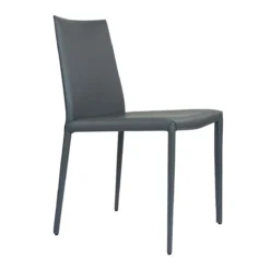 Mackenzie Dining Chair -Chair Funiture Shop mackenzie dining chair grey angled