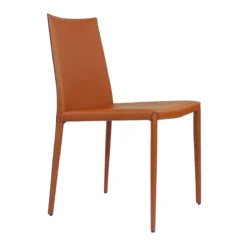 Mackenzie Dining Chair -Chair Funiture Shop mackenzie dining chair terracota angled