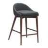 Mila Counter Stool -Chair Funiture Shop mila counter stool dark grey angled