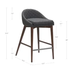 Mila Counter Stool -Chair Funiture Shop mila counter stool dimensions